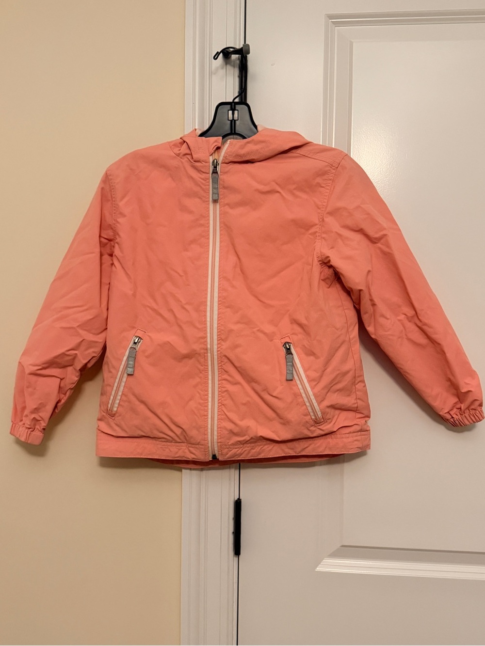Hanna Andersson Coral Hooded Zip Jacket